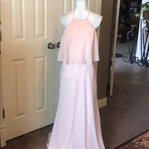 NWT!!! Gorgeous Bill Levkoff Chiffon halter gown